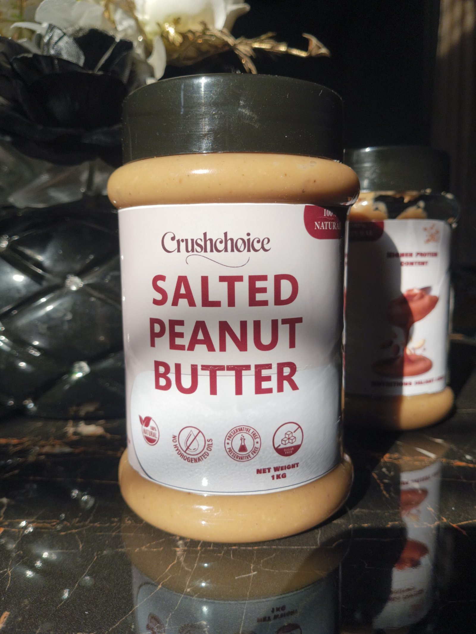 Nutricious & Delicious Salted Peanut Butter 600 g creamy Delights Pure & Organic - Image 4
