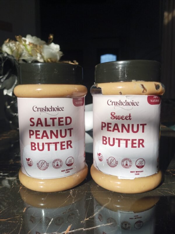 Salted & Sweet Peanut Butter DUO 500g each jar Nutricious & Delcious - Image 5