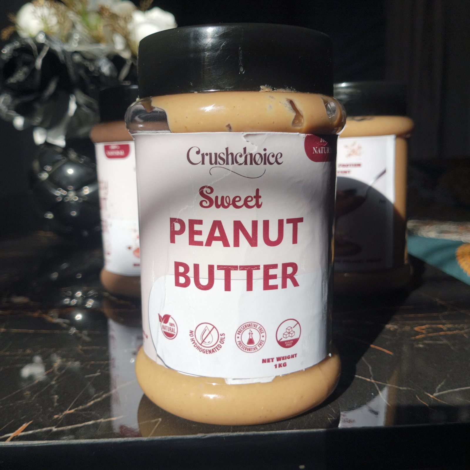Nutricious & Delicious sweet Peanut Butter 700 g creamy Delights Pure & Organic